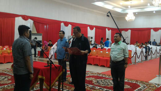 Gladi Bersih Pelantikan, Ayat Cahyadi Tak Hadir